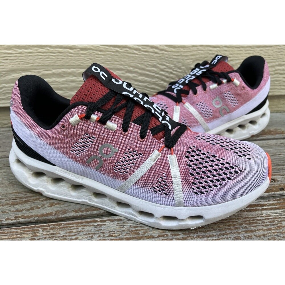 On Running Cloudsurfer Women's 11 Running Shoes Auburn/Frost 3WD10442313